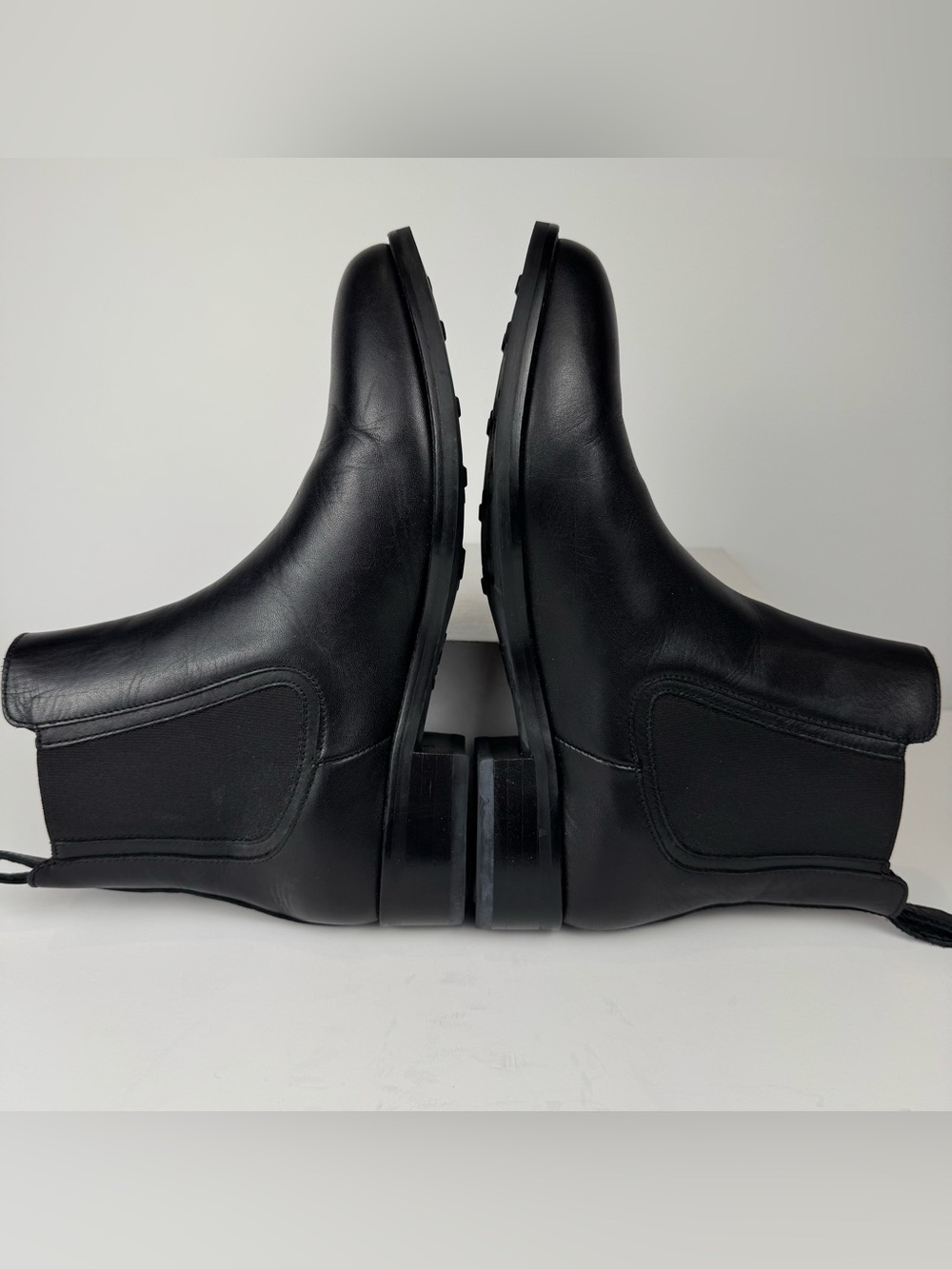 Thursday Boot Company Women’s Black Leather Duchess Chelsea Boots Size 9 Casual - Picture 5 of 11